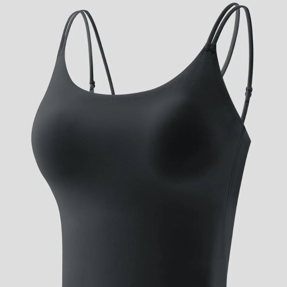 Beneunder Women’s Bra-in Tank Top Large